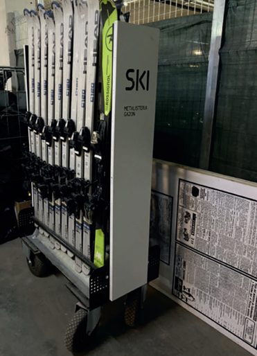 Carro SKI Expositor