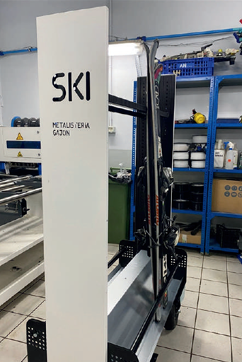 Carro SKI Expositor